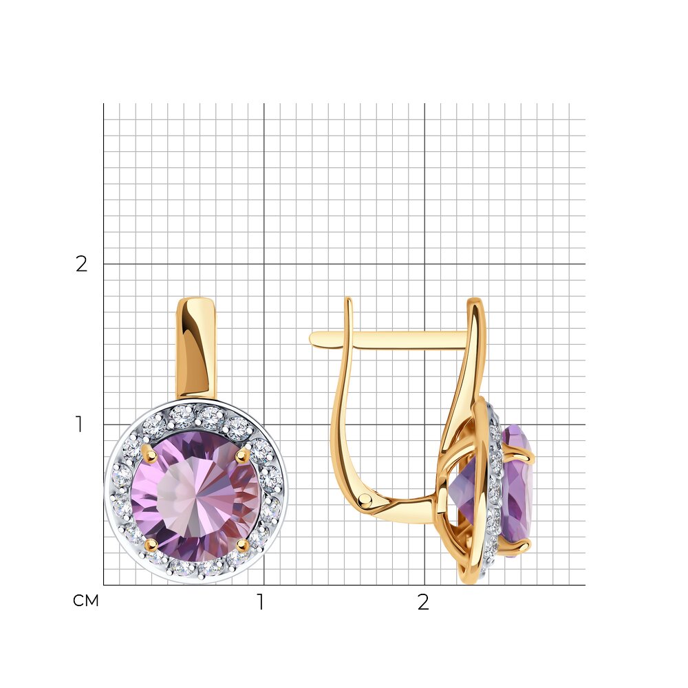 Серьги 728809